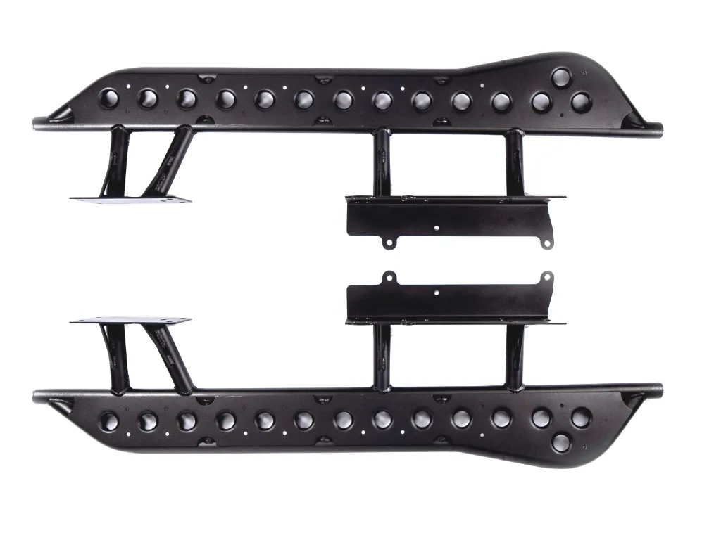 2003-2009 TOYOTA 4RUNNER STEP EDITION BOLT ON ROCK SLIDERS BY CALI RAISED LED