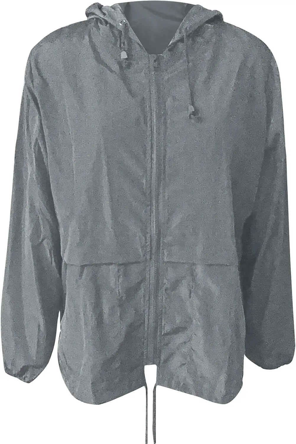 Cdiecer Women's Rain Jacket Plus Size Hooded Raincoat Waterproof Windbreaker Sunscreen Jacket Hiking Zipper Hoodie
