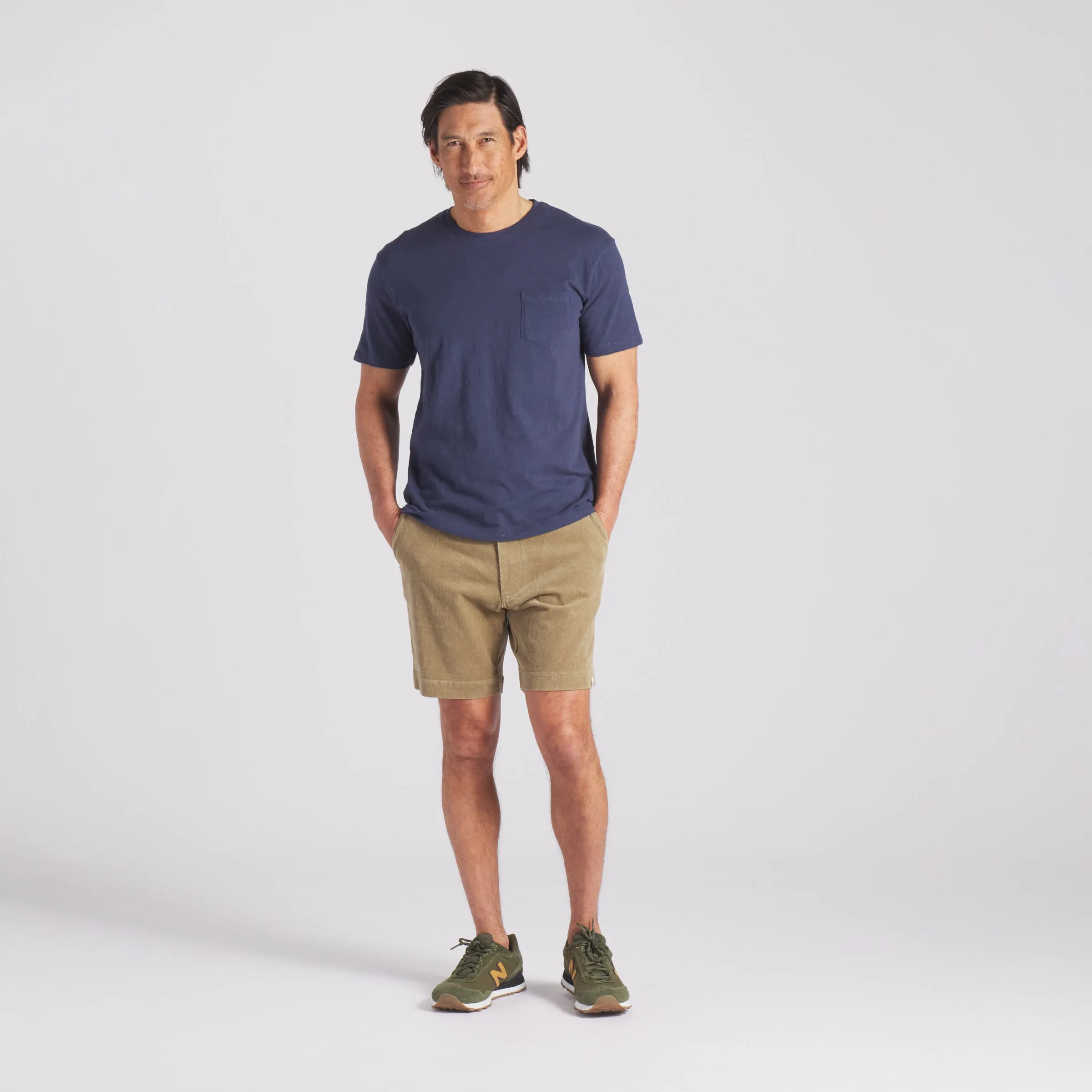 Corduroy Trail Short  8" - Dune