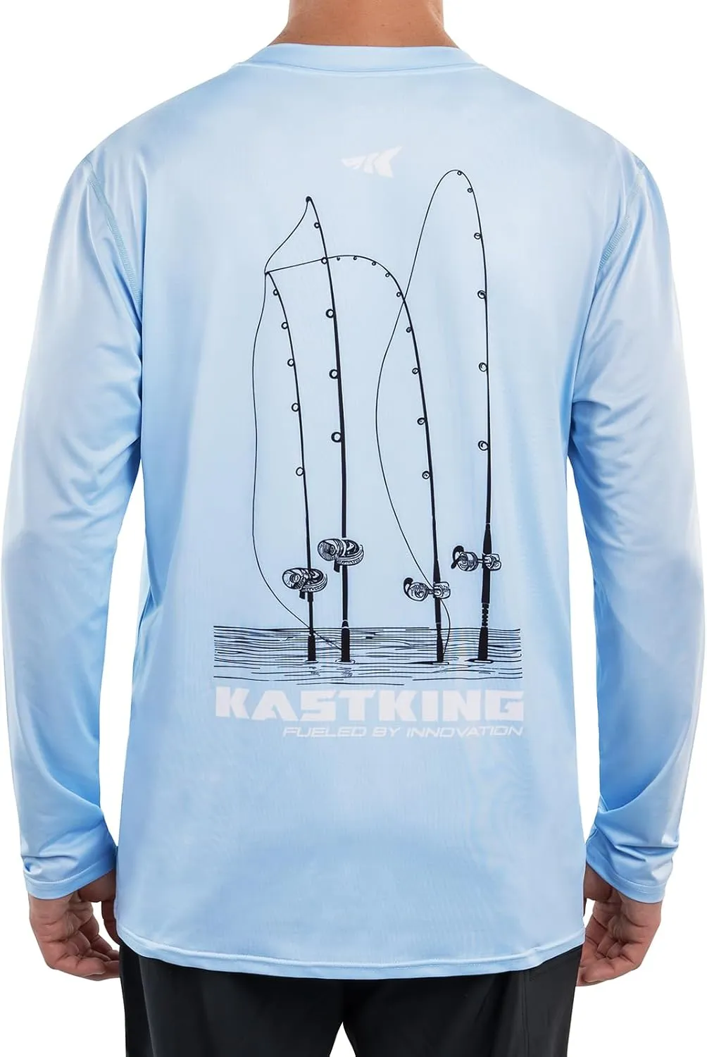 KastKing UPF 50 Fishing Shirts for Men, Long Sleeve Fishing Hiking Shirt, Breathable Moisture Wicking, Sun Shirts for Men