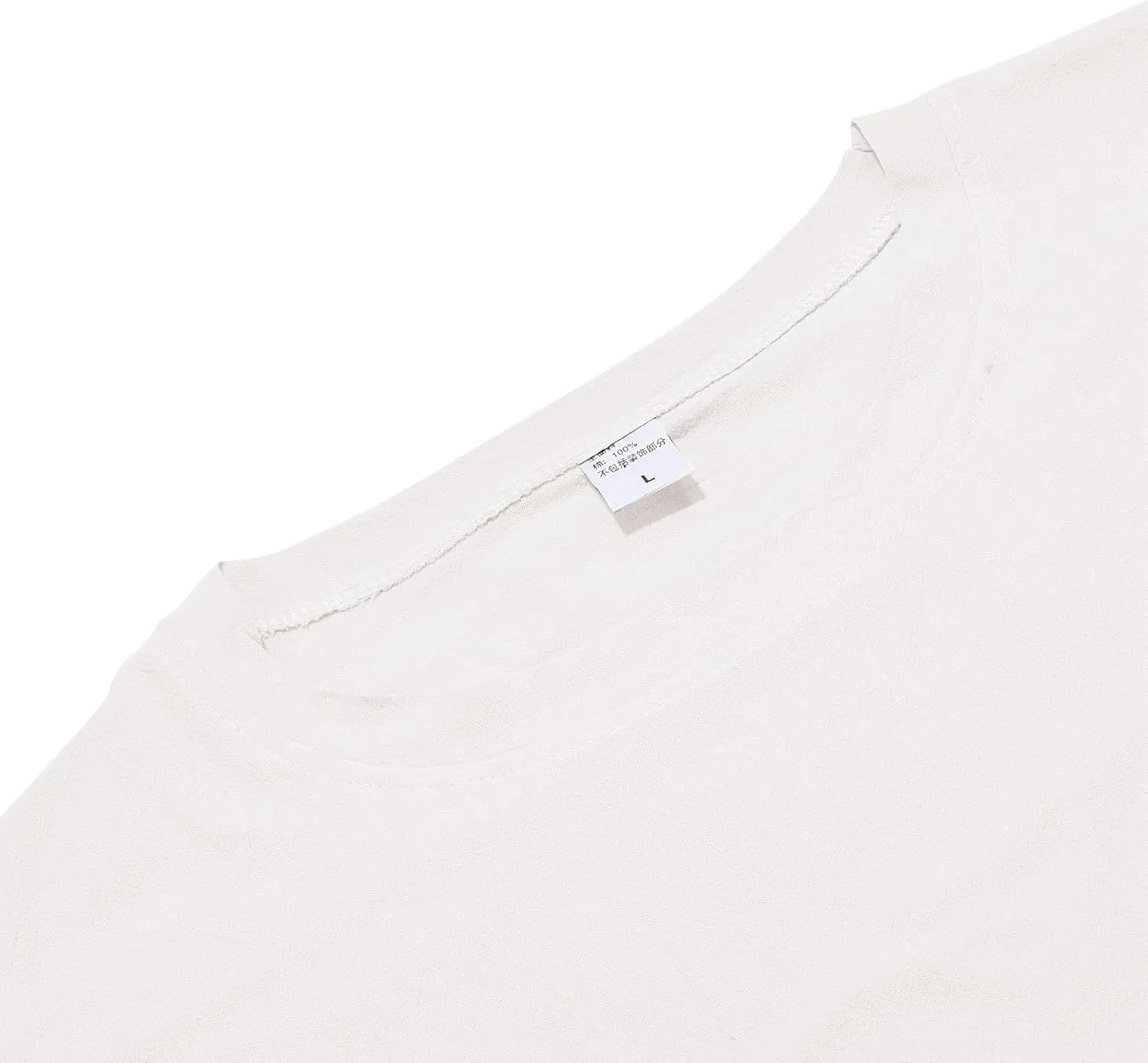 Mens Cotton Linen T Shirts Short Sleeve Crewneck Casual Shirts Summer Breathable Lightweight Vacation Pullover Tops