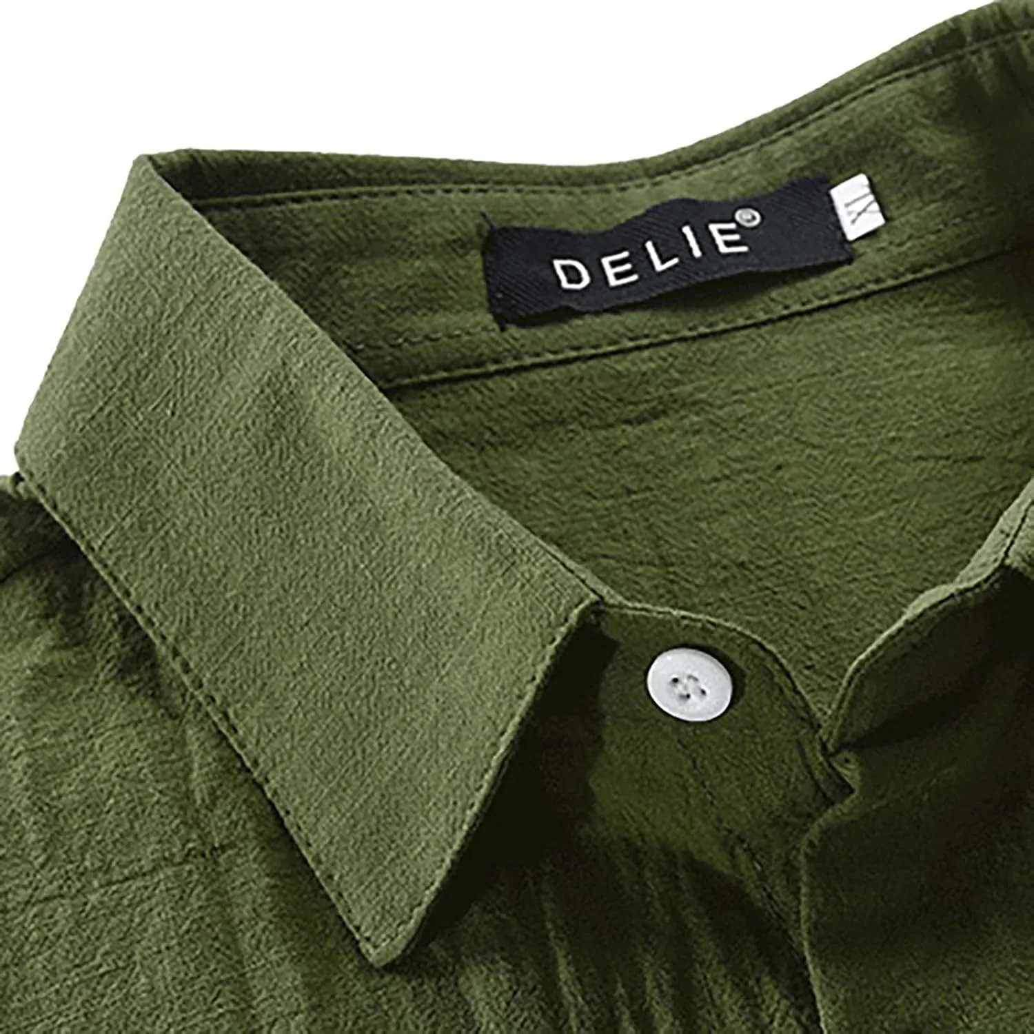 Men's Linen Cotton Tank Top Solid Color Sleeveless Single Breasted Lapel Vest Quick Dry Breathable Island Summer Beach Shirt
