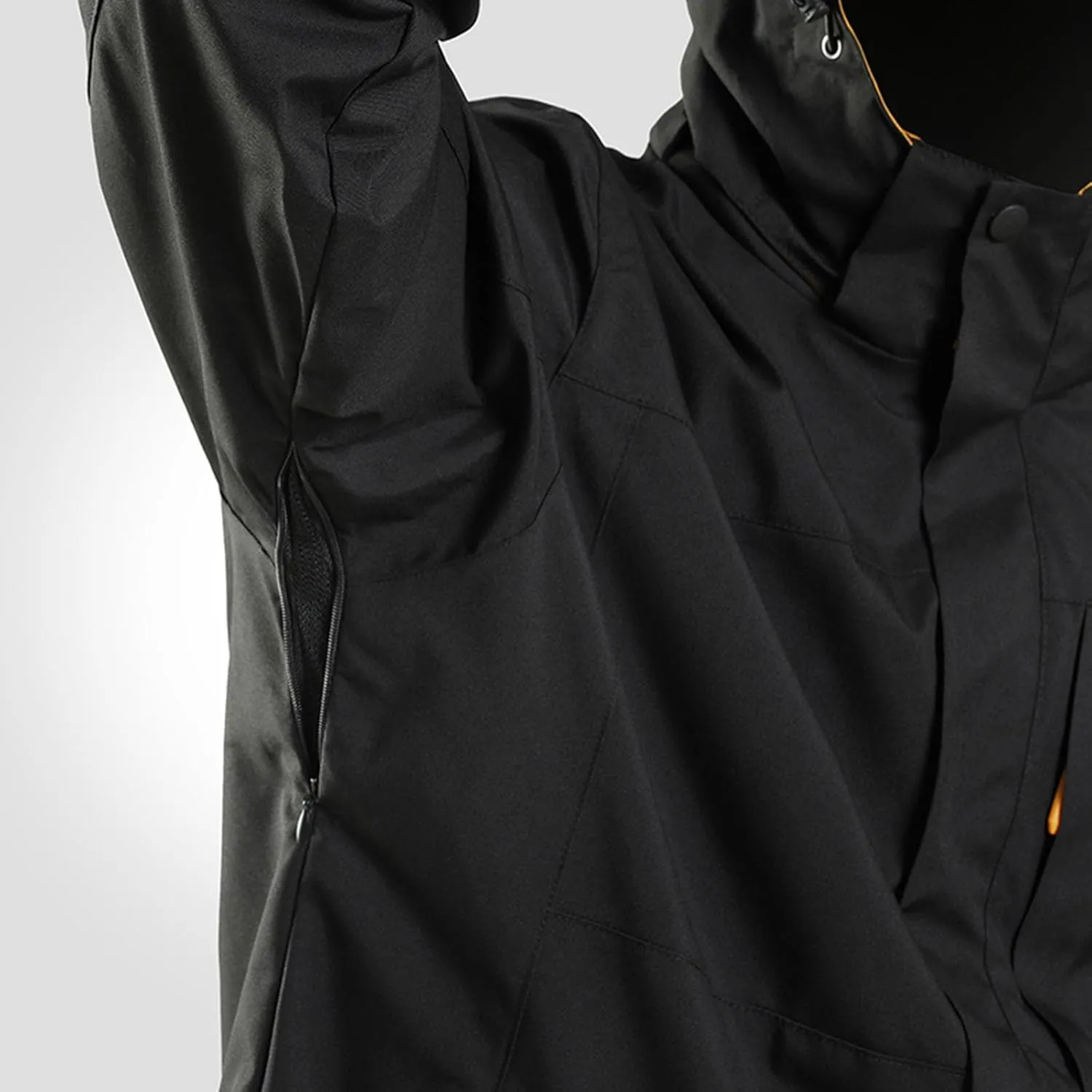 Men's Softshell Military Jacket With Hood, Windproof and Water Repellent Outdoor Lightweight Fall Winter Coat Outwear