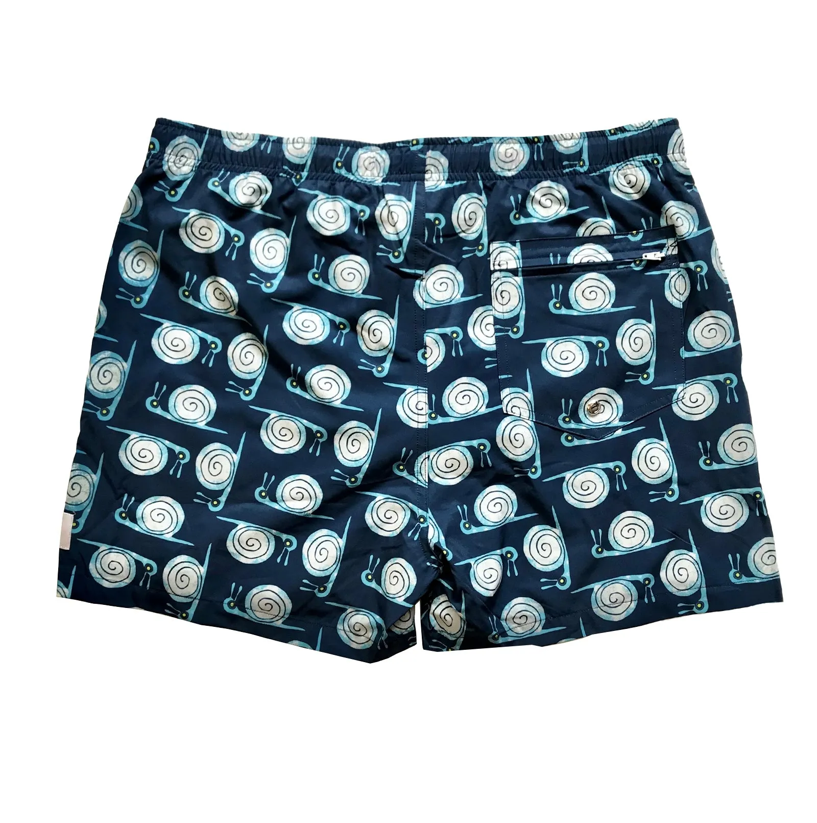Men's Stretchy Trunks: Snail Trail