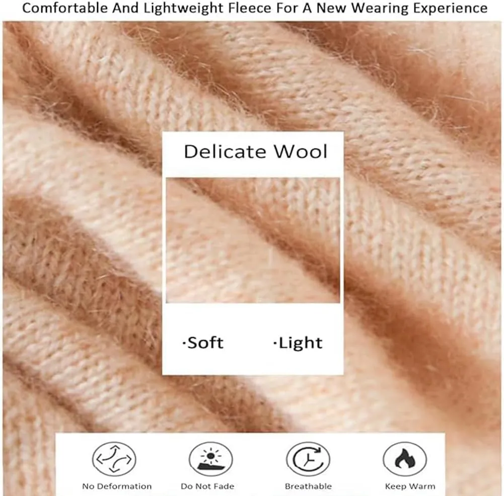 RJDJ Cashmere Sweaters for Women, Turtleneck Sweater Women, Womens Cashmere Sweater, Cashmere Sweater Women