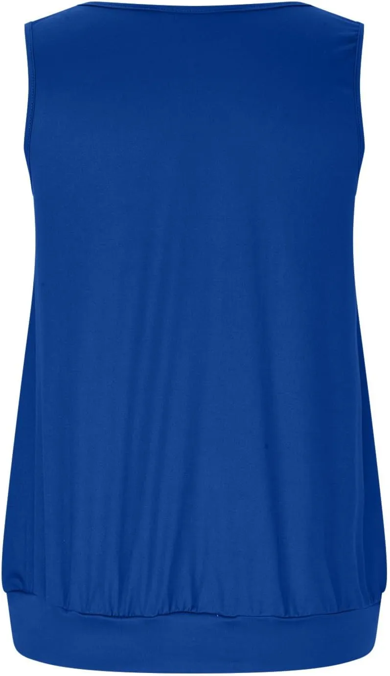 Spaghetti Strap Tank Top for Women Fashion Workout Tanks for Women Scoop Neck Athletic Sports Sleeve T-Shirts Tank